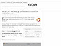 Ubuntu Linux: Install Google Chrome Browser Command