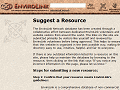 The EnviroLink Network - Suggest a Resource