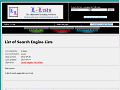 List of Search Engine Lists