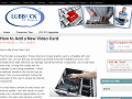 How to Add a New Video Card