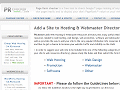 Add a Site: Suggest your Website to Web Hosting & Webmaster Directory
