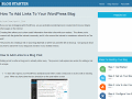 How to Add Links to Your WordPress Blog « The Blog Starter