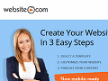Create your website in minutes - Website.com