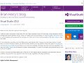 Visual Studio 2013 - Brian Harry's blog - Site Home - MSDN Blogs