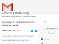 Official Gmail Blog: New ways to add Reminders in Inbox by Gmail