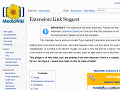 Extension:Link Suggest - MediaWiki