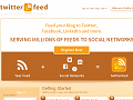 Twitterfeed.com : feed your blog to twitter